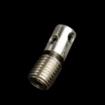 A product view of the sway-pivot adaptor designed for compatible silicone doll support systems.
