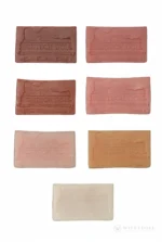 Comparison of TPE material samples in multiple skin tones for custom doll color selection.