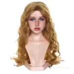 ROS MAX head model R22 in the natural finish, shown as a wavy-hair portrait.